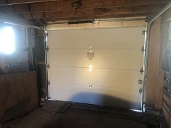 Custom 9 ft x 6’9” overhead door