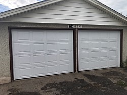 (2) 9x7 garage doors, Wayne Dalton 8300s