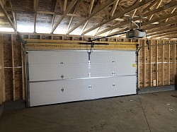 16x7 overhead door with Opener Installation