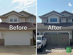 16x8 custom cottage style garage door