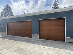 18X8, 9X8 Golden Oak Doors